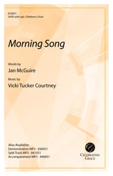 Morning Song SATB choral sheet music cover